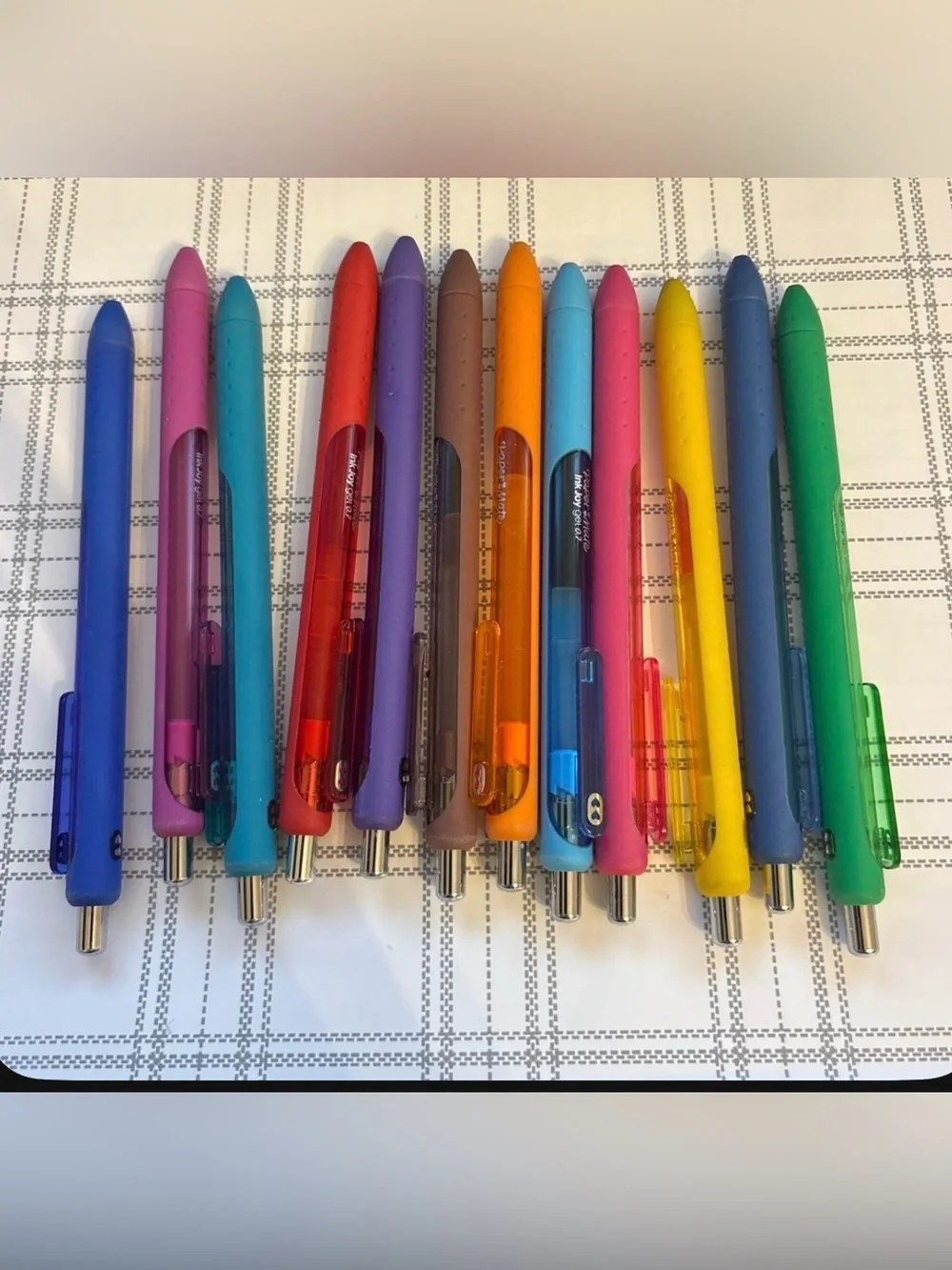 Assorted Color Retractable Gel Pens — Multicolor Pack